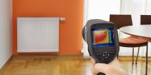 thermal infrared imaging camera inside house